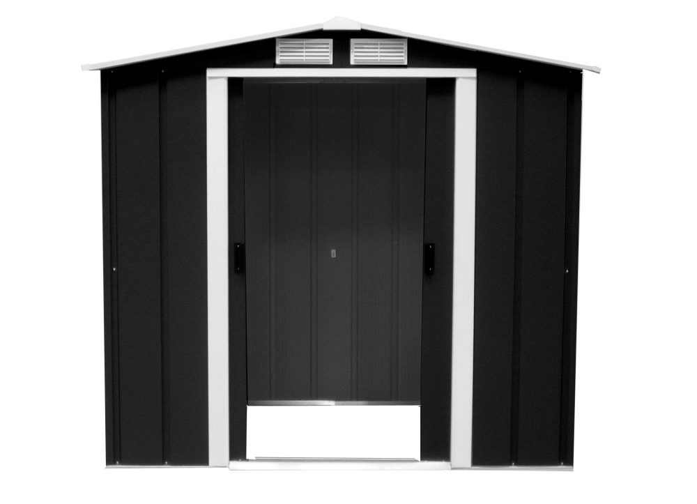 Sapphire 6x6 Apex Metal Garden Shed - Image 4