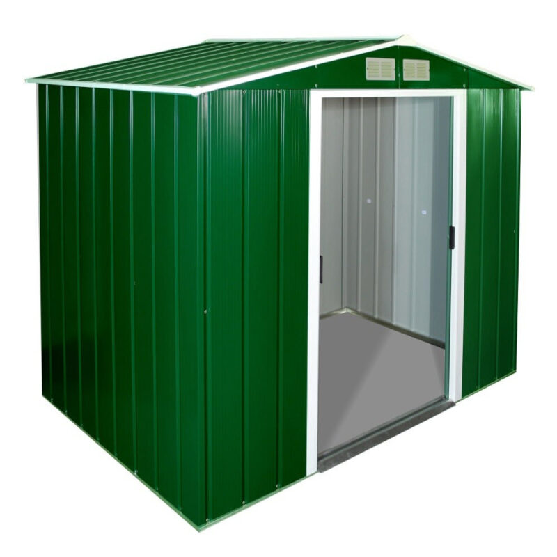Sapphire 8x6 Apex Metal Garden Shed