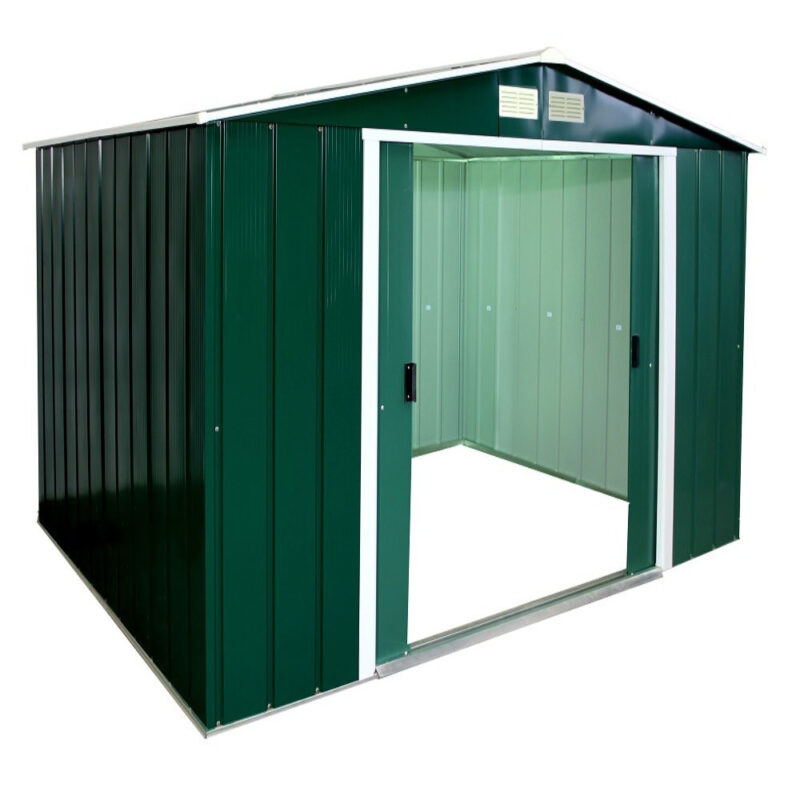 Sapphire 10x8 Apex Metal Garden Shed