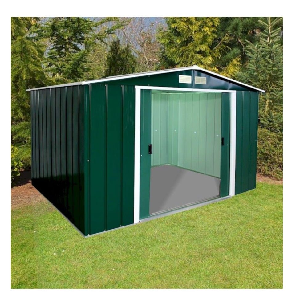 Sapphire 10x8 Apex Metal Garden Shed - Image 5