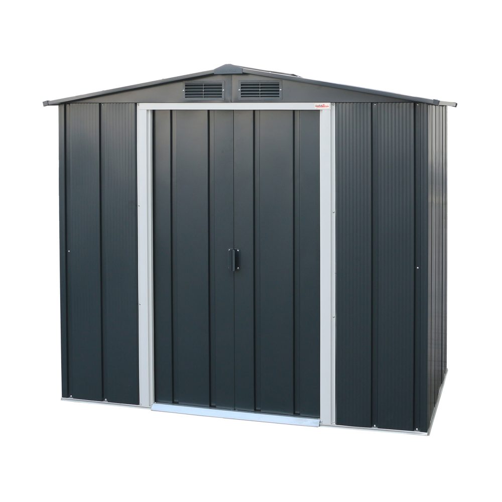 Sapphire 6x4 Apex Metal Garden Shed - Image 8