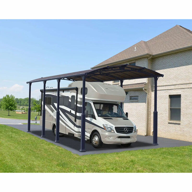 Palram Canopia Alpine Grey Outdoor Carport