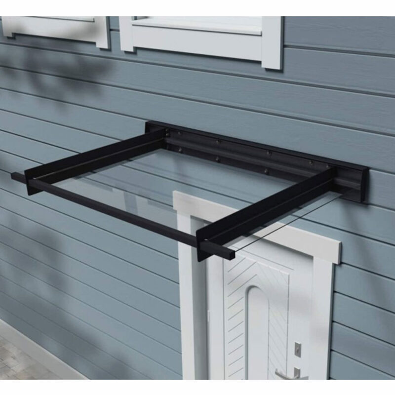 Palram Canopia Nancy 1500 3ft x 4ft Grey Clear Door Canopy