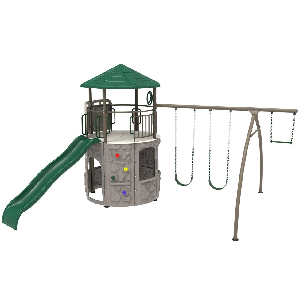 Lifetime Adventure Tower Playset - All-Weather Resistant Kids Playground - Image 2
