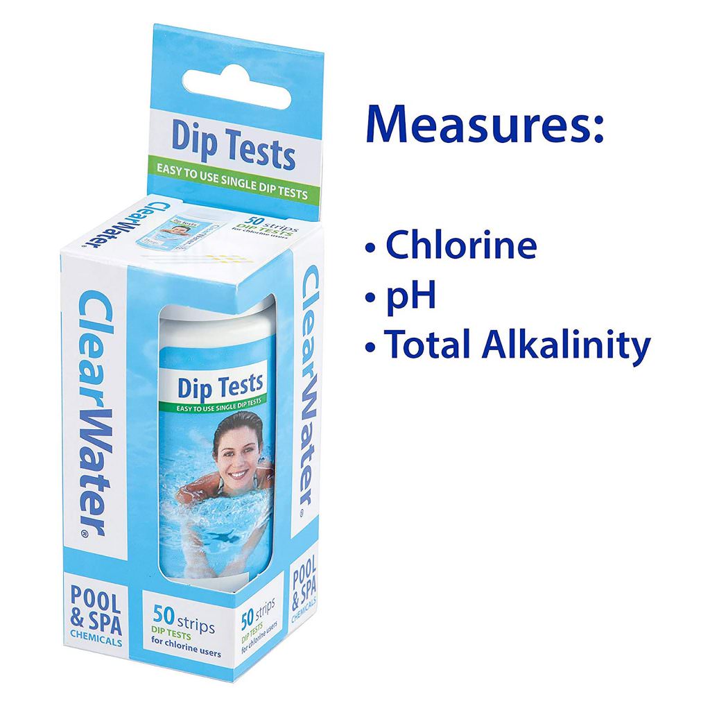Clearwater 50 Dip Test Strips for Pool and Spas - Image 3