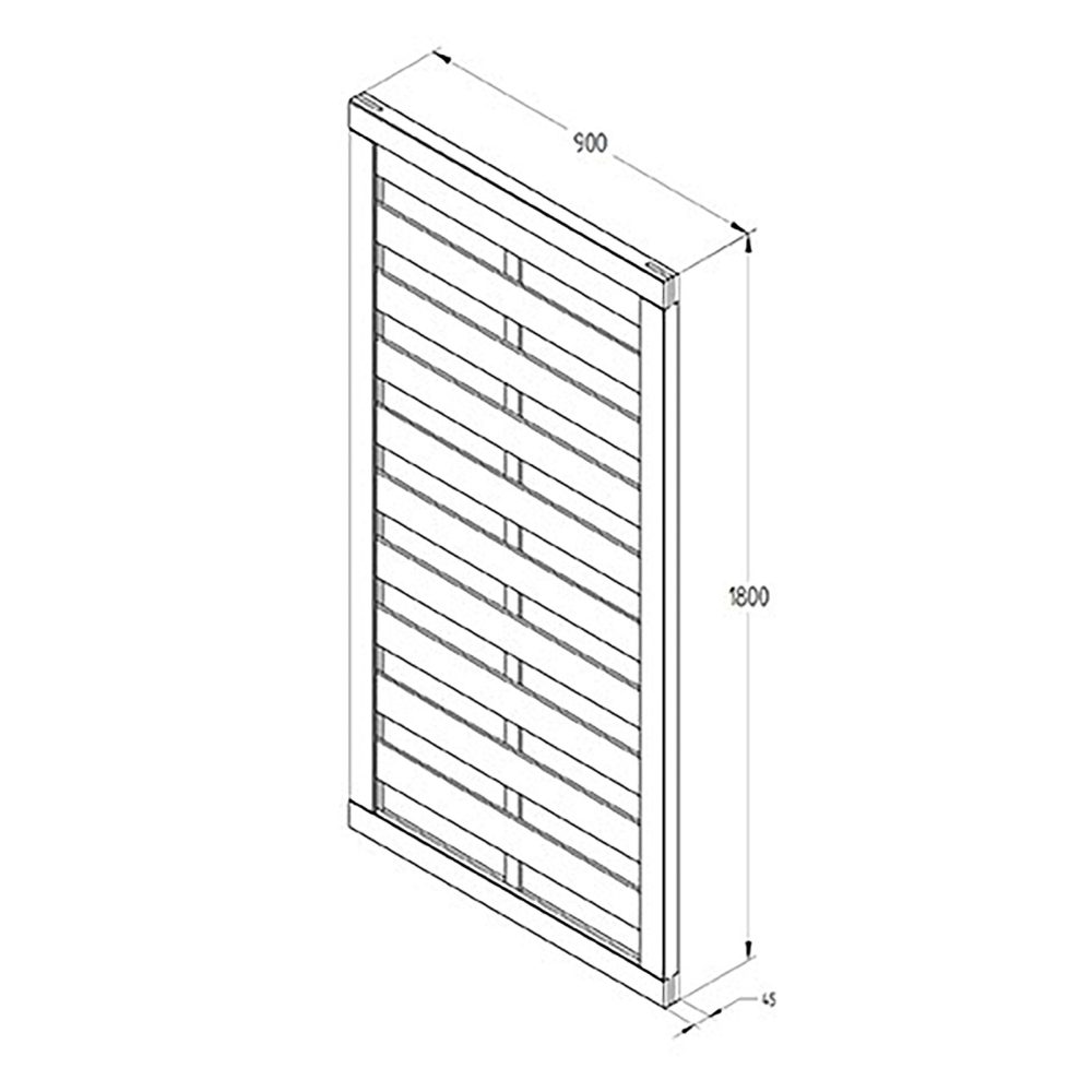 Europa Plain Gate 6ft (1.80m high) Strong and Secure - Image 2