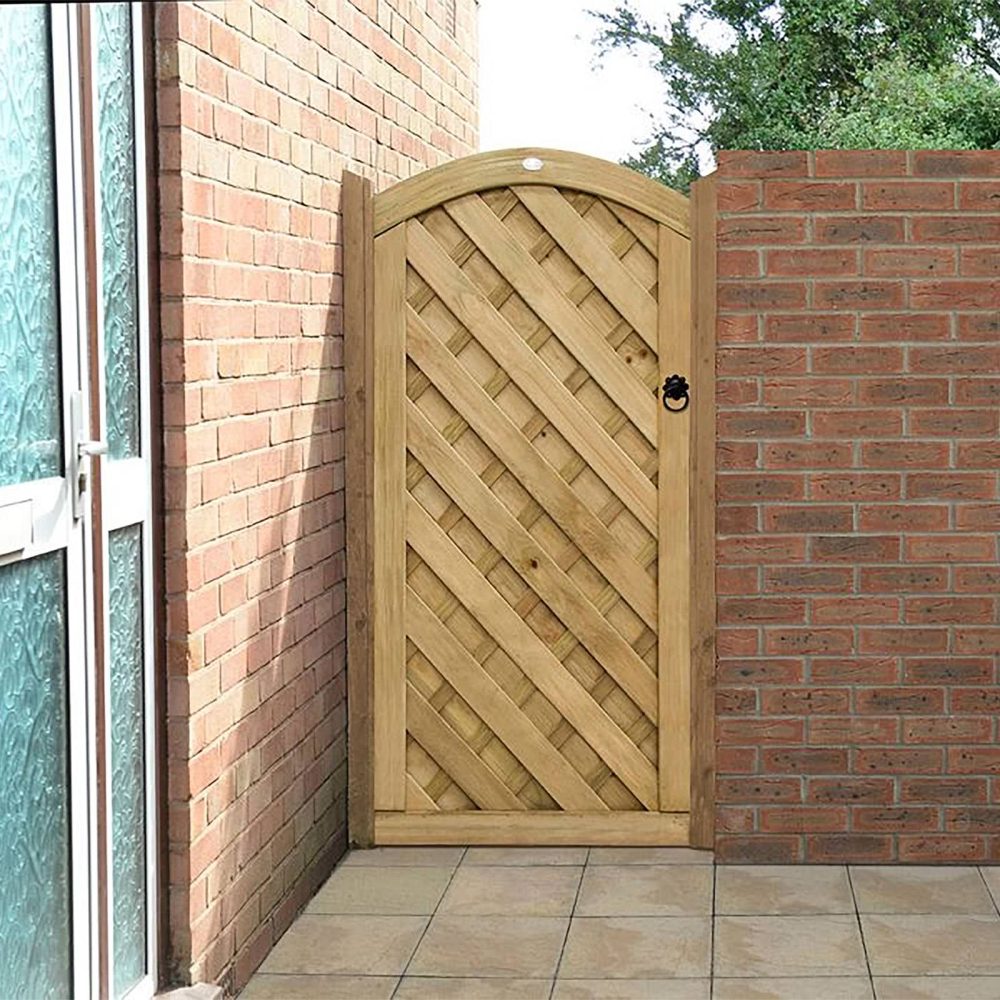 Europa Dome Gate 6ft (1.83m) Decorative Garden Gate, Side Gate