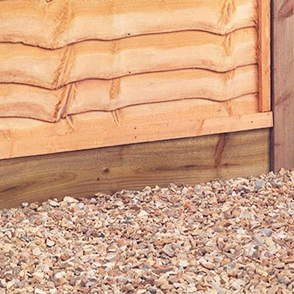 Forest Garden 183cm Pressure Treated Timber Gravel Boards – Fencing ...