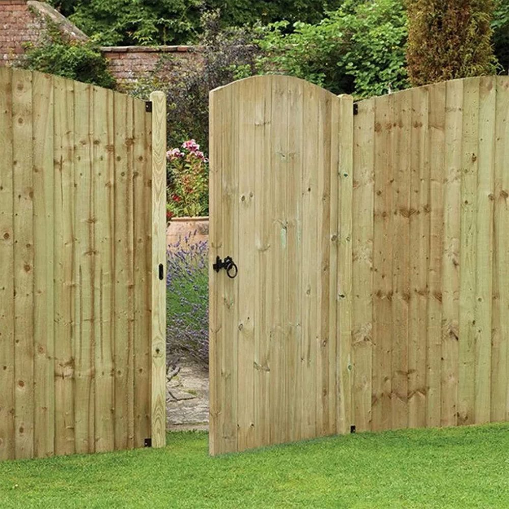 Heavy Duty Dome Top Tongue & Groove Gate 6ft (1.80m High)