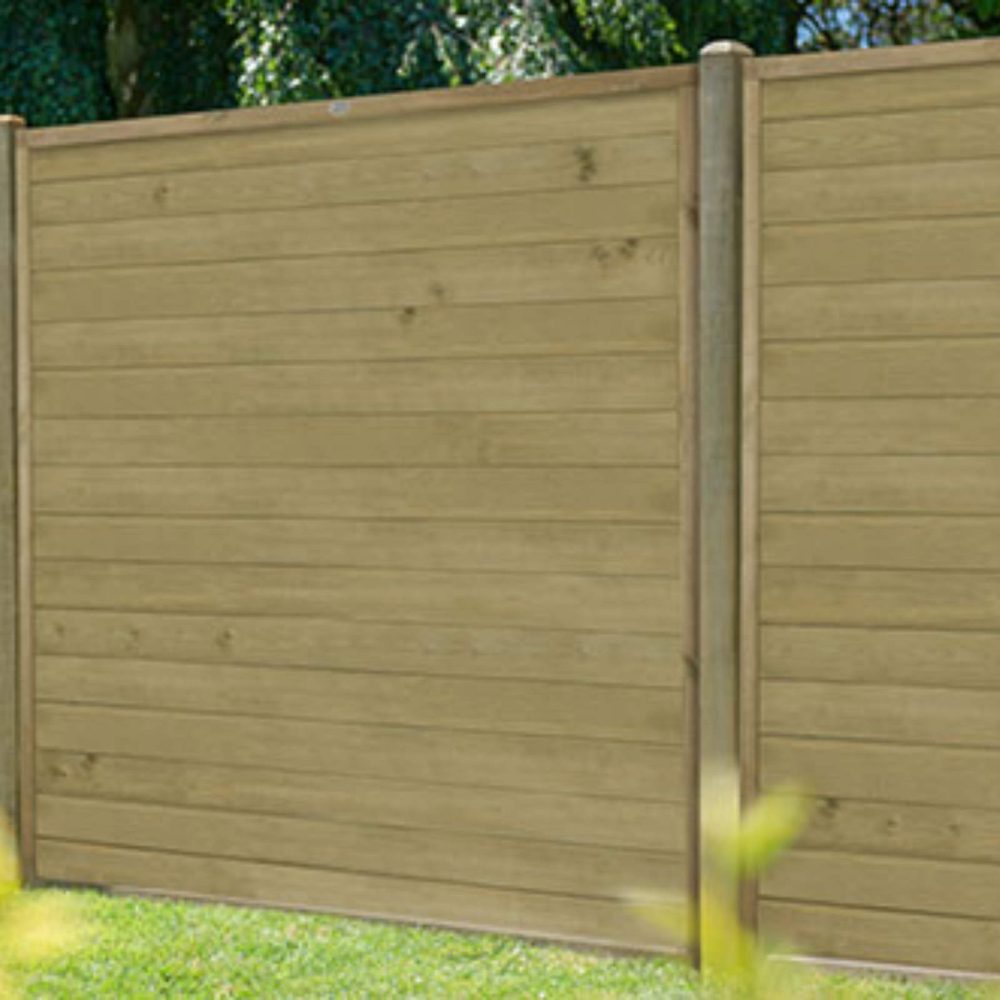 6ft Horizontal Tongue and Groove (Acoustic Rate 3) Fence Panels