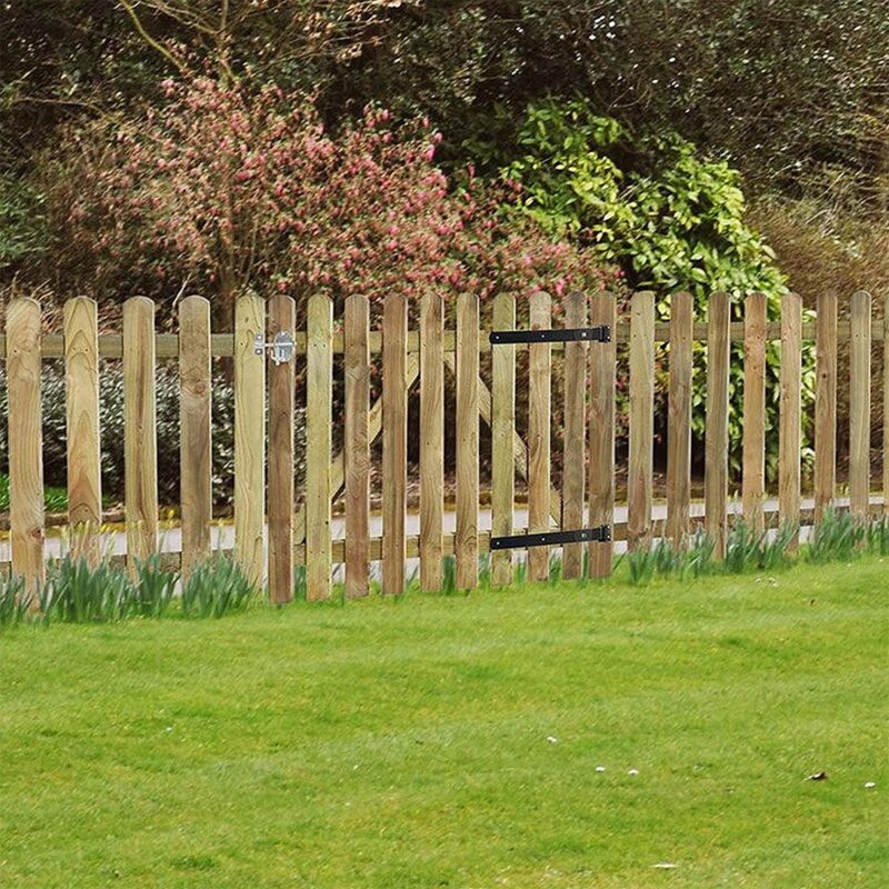 Heavy Duty Pale Gate 3ft (0.90m High) Traditional Palisade Design