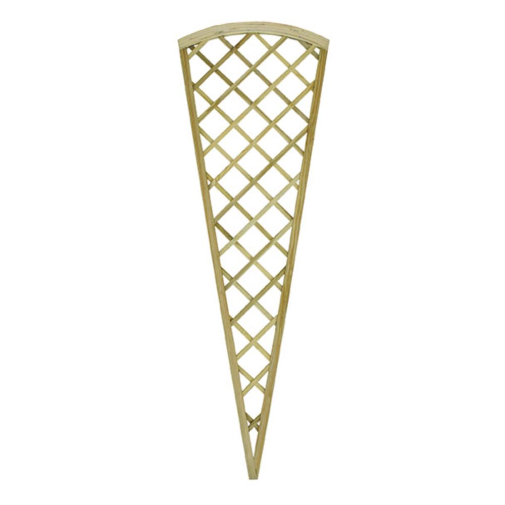 Forest Garden Hidcote Fan Lattice High Quality Garden Trellis, Panel 6 x 2ft - Image 2