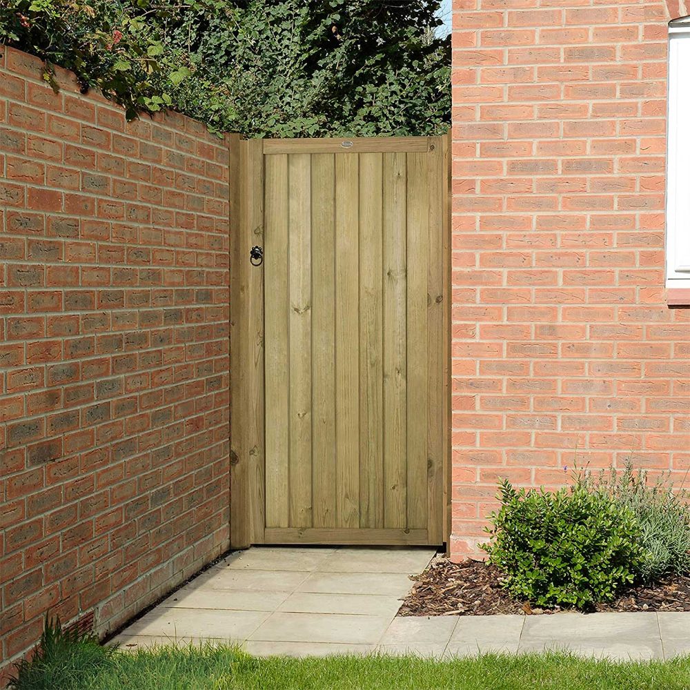 Solid Timber Vertical Tongue & Groove Gate 6ft (1.83m High)