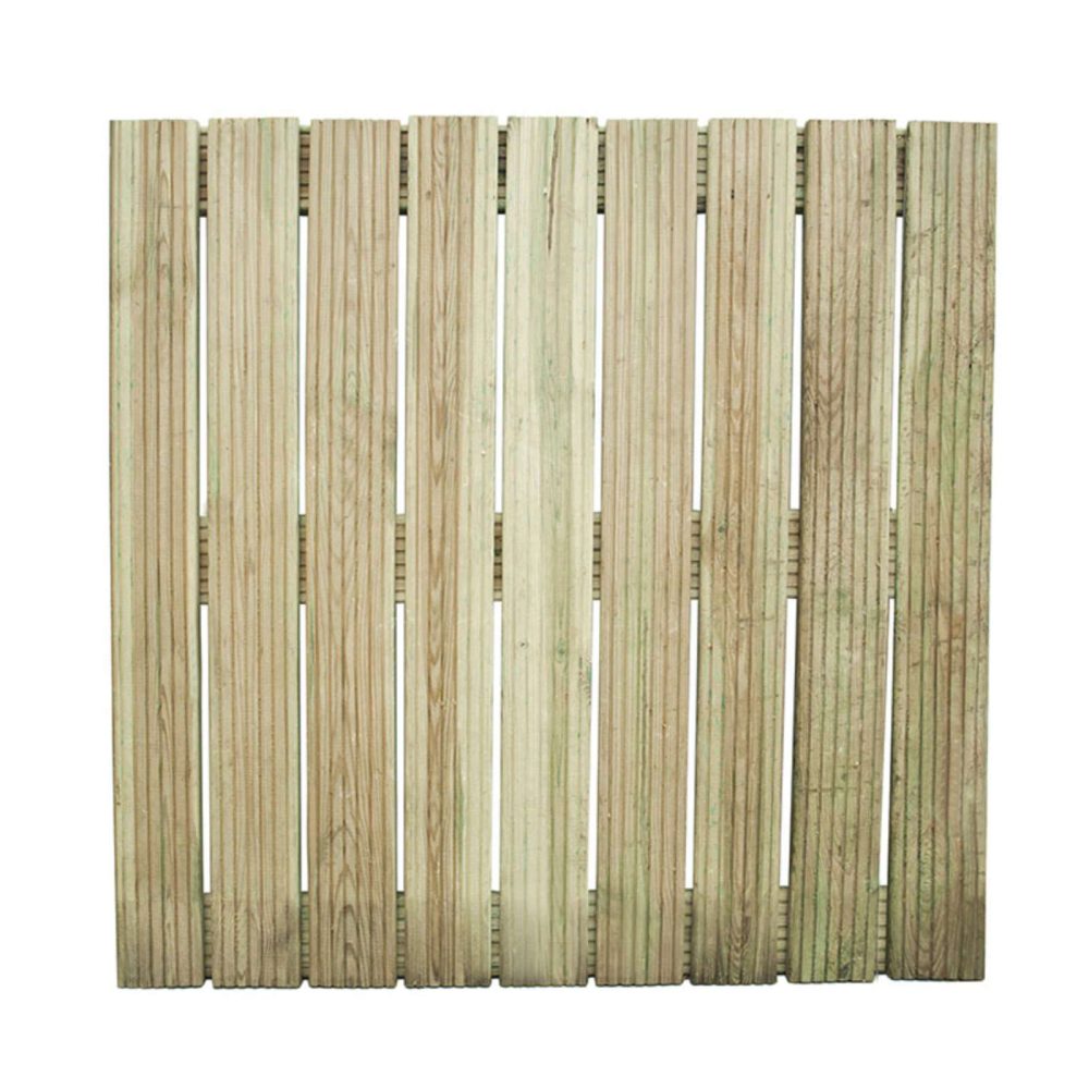 Forest Garden Large Format Ridged Surface Patio Deck Tile Pack of 4 - Image 3