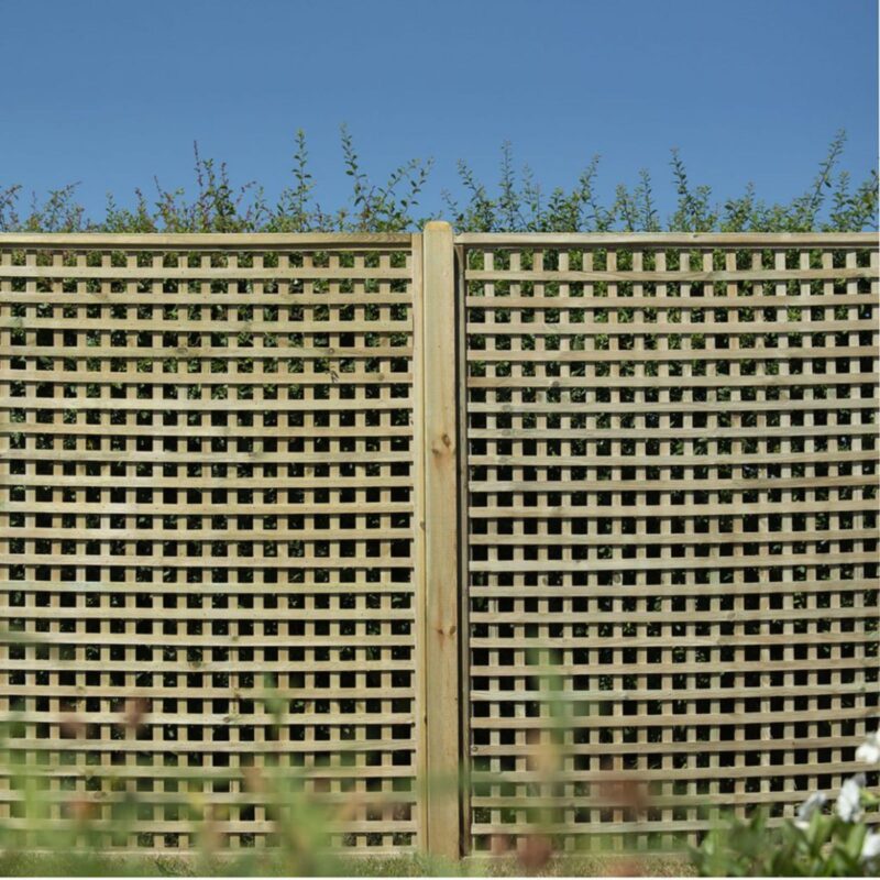 High Quality Premium Wooden Framed Trellis - 180 x 180cm