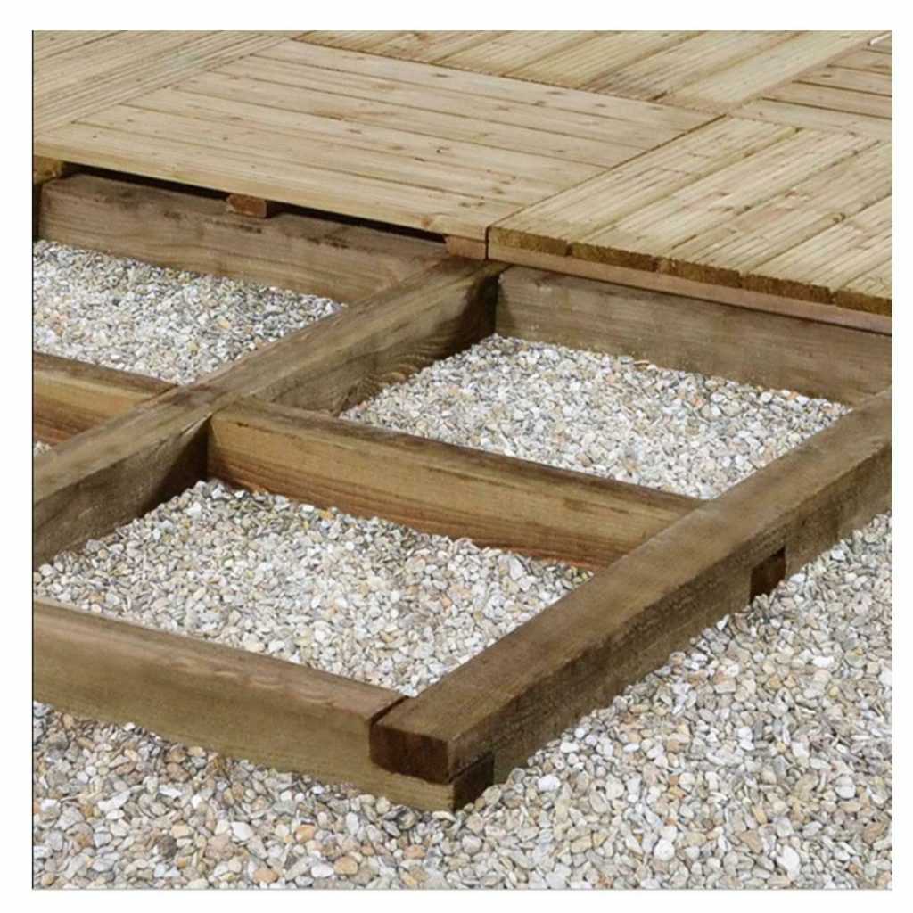 Forest Garden Pack of 10 Easy Deck Bearers for Square Base Frame 240 x