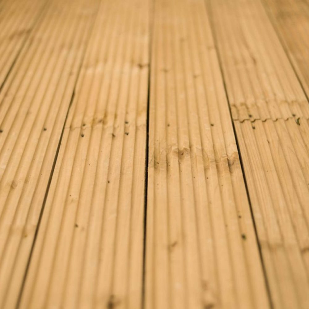Forest Garden Patio Deck Board - 2.4m - Pack of 5
