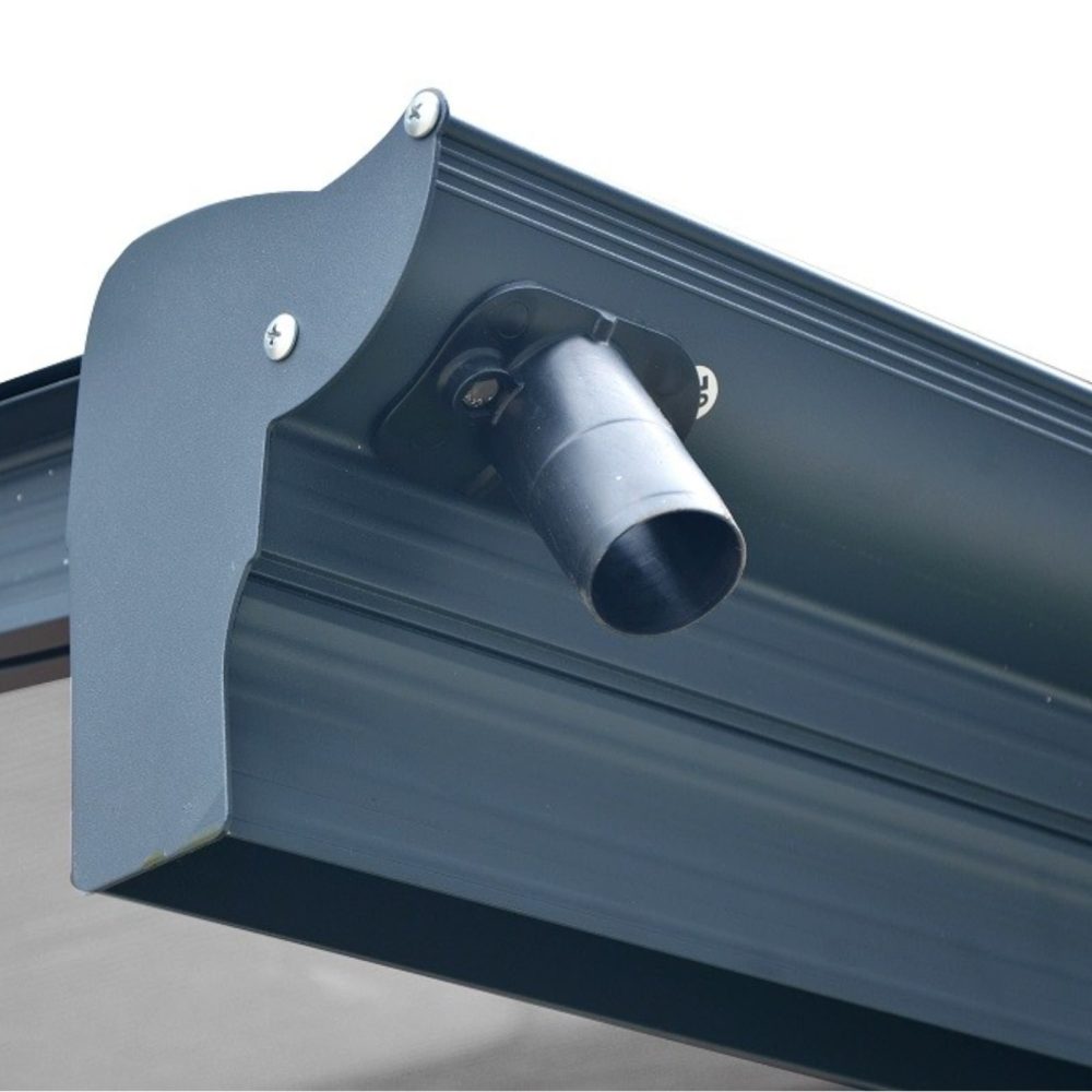 Kingston 10x16 Aluminium Curved Carport - Image 4