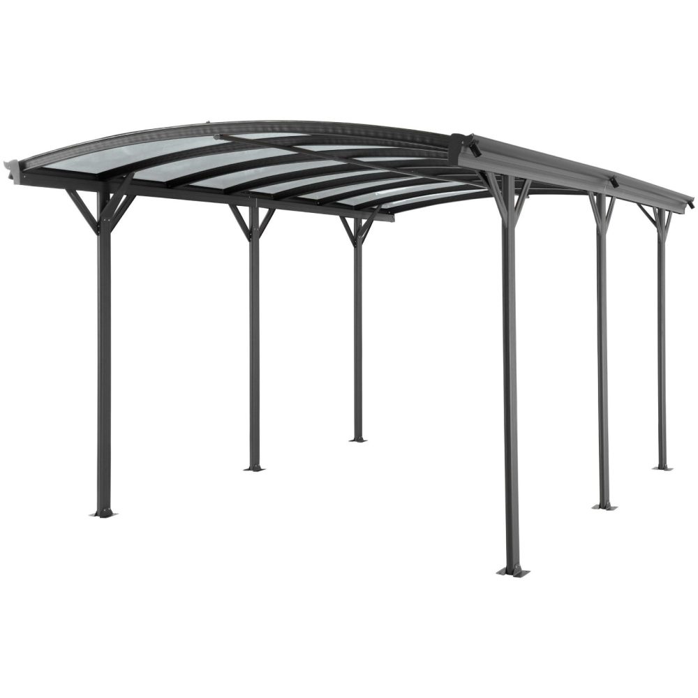 Kingston 10x16 Aluminium Curved Carport - Image 5