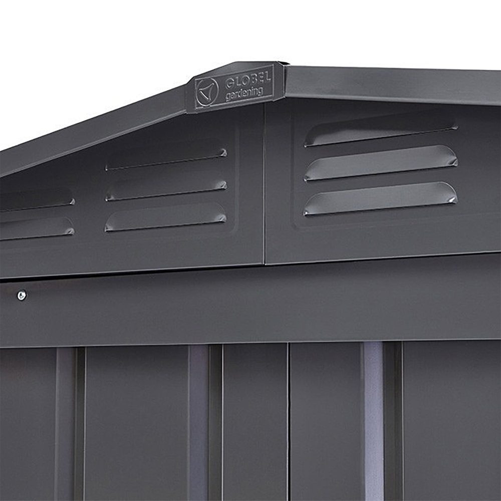 Lotus 6x6 Apex Metal Steel Garden Shed - Image 3