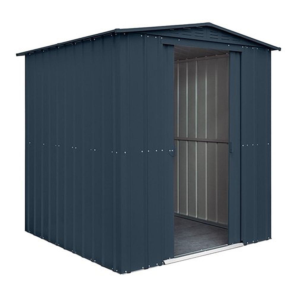 Lotus 6x6 Apex Metal Steel Garden Shed - Image 2