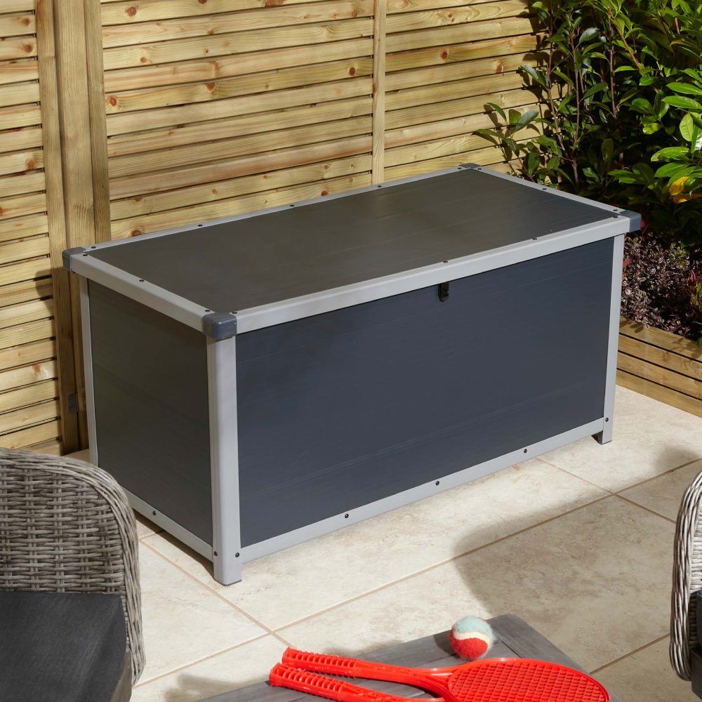 Airevale 4x2 Plastic Outdoor Garden Cushion Storage Box - Image 16
