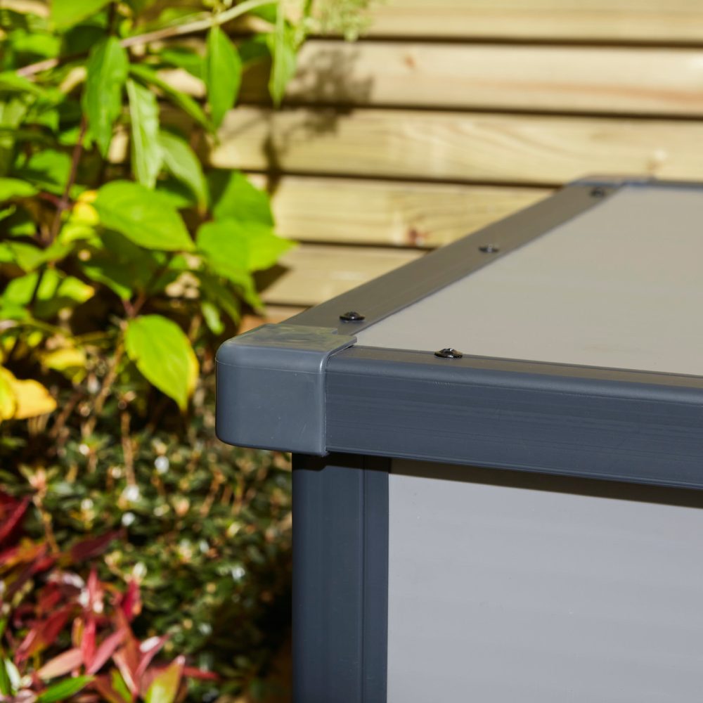 Airevale 4x2 Plastic Outdoor Garden Cushion Storage Box - Image 4