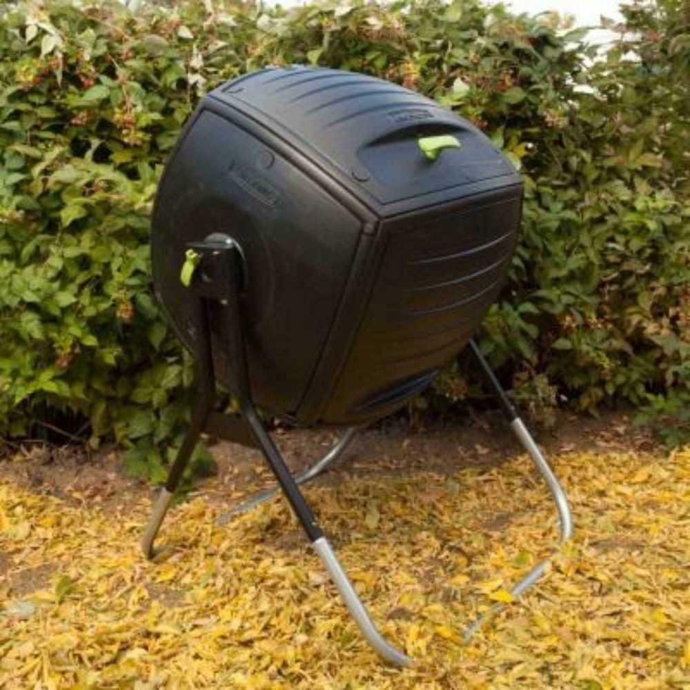 Lifetime 50 Gallon Rotating Large Garden Waste Bin Composter - 60076 - Image 3