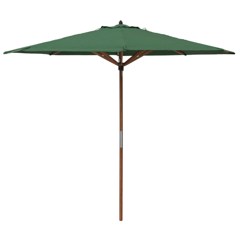 Willington 2.7m Wooden Parasol Outdoor Garden Sun Shade