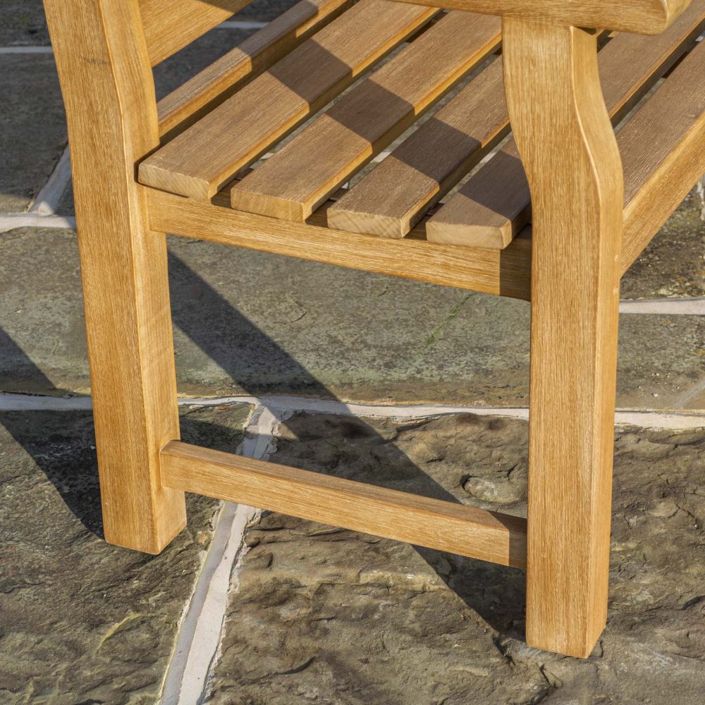 Tuscan 1.2m Bench Strong Heavy Duty Garden 2 Person Outdoor Patio Seating - Image 3
