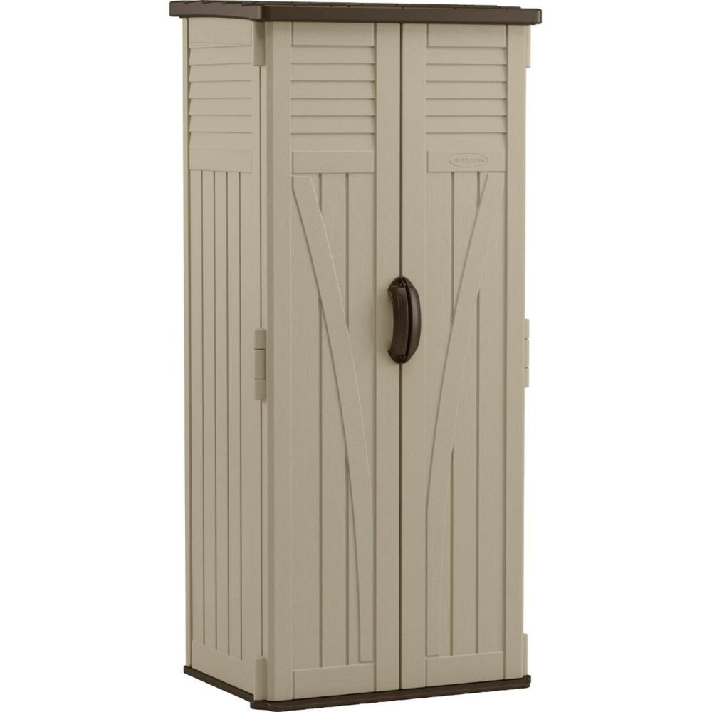 Tall Vertical Plastic Shed Lockable Durable And Secure - Image 4