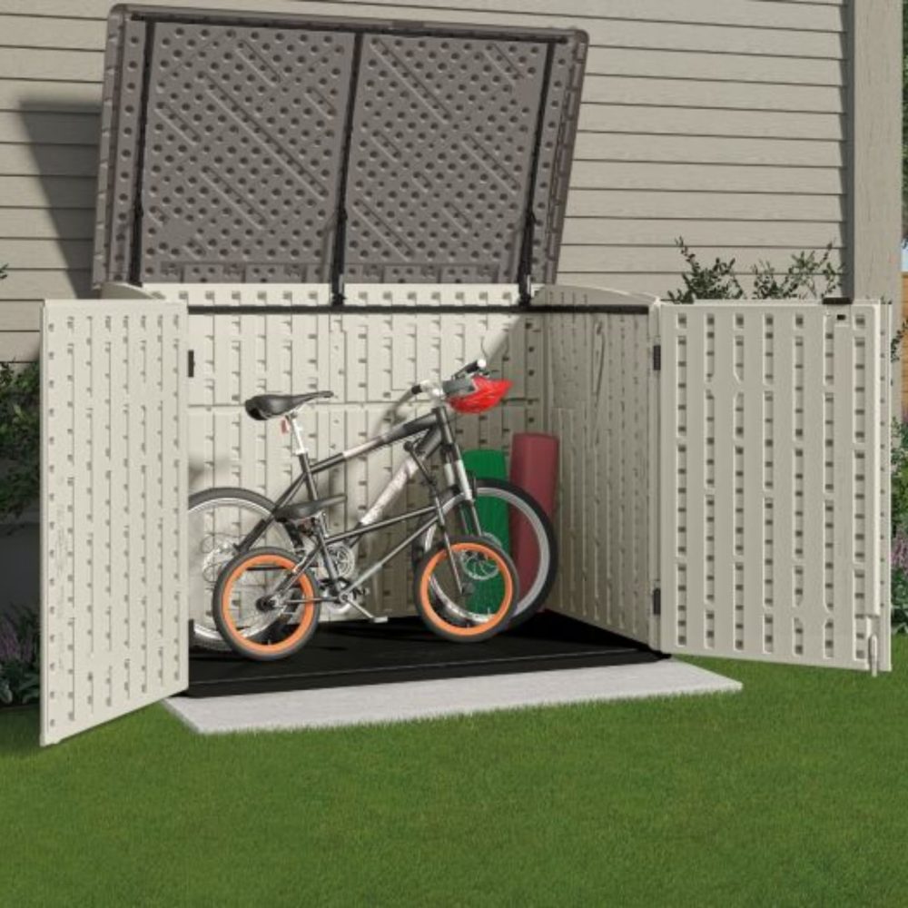 Suncast Stow-Away Horizontal Shed - Image 4