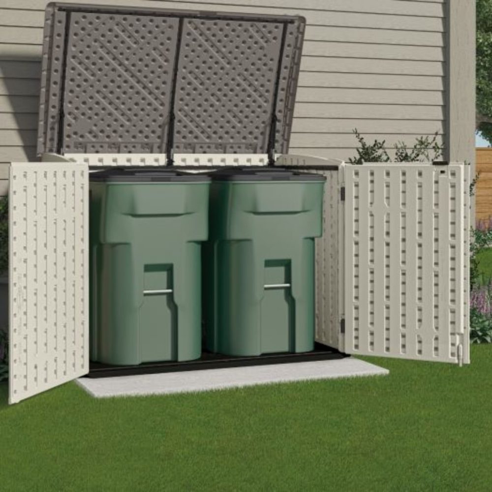 Suncast Stow-Away Horizontal Shed - Image 5