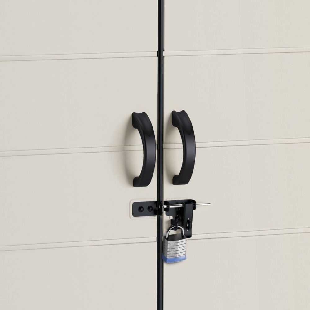Suncast - Extra Large Vertical Shed Durable Heavy Duty Secure Secure Storage - Image 4