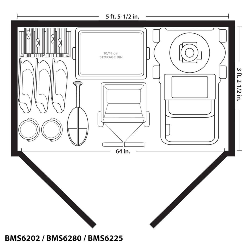 Suncast - Extra Large Vertical Shed Durable Heavy Duty Secure Secure Storage - Image 2