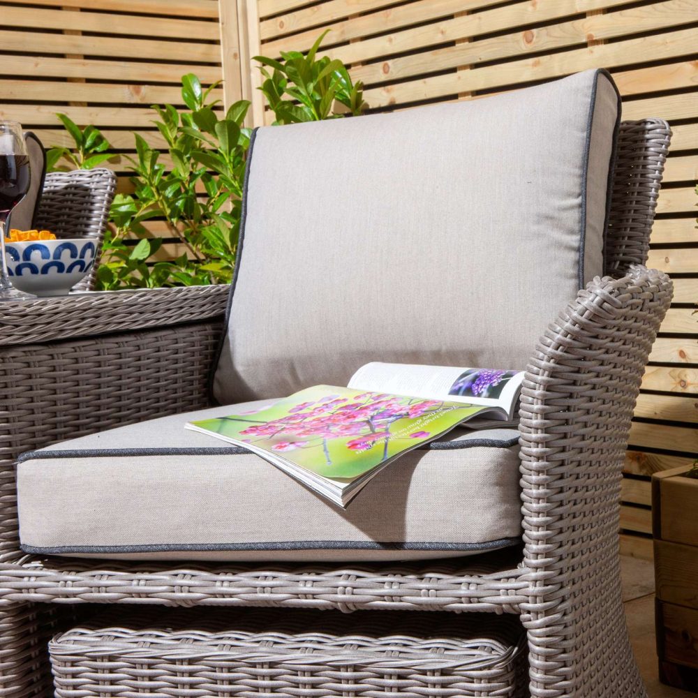 Prestbury High Quality Companion Seat Outdoor Seating Wicker Garden Furniture - Image 5