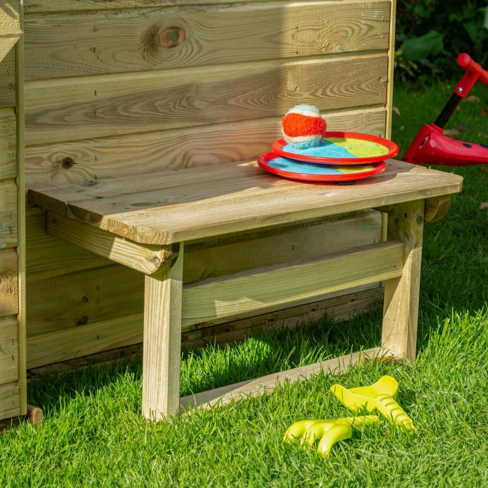 Children's High Quality Wooden Clubhouse Garden Playhouse Outdoor Play Cabin - Image 6