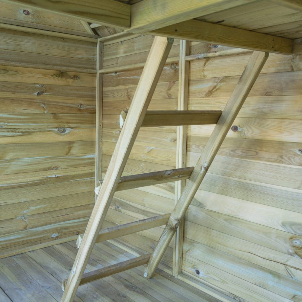 Country Cottage Luxury High Quality Wooden Summer 2 Storey Garden Playhouse - Image 10