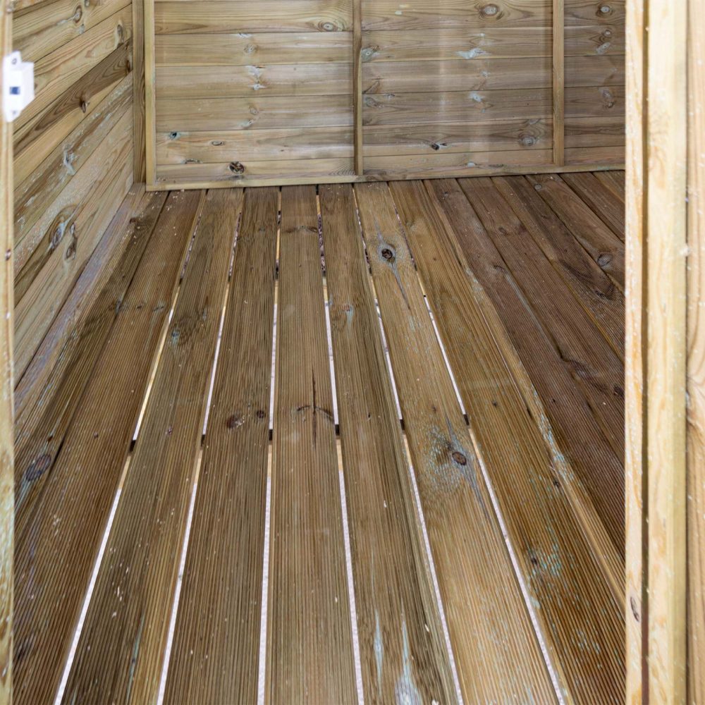 Children's High Quality Wooden High View Garden Playhouse Outdoor Cabin & Ladder - Image 8