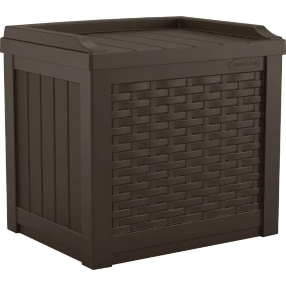 Suncast 22 Gallon Small Deck Box - Java - Image 2