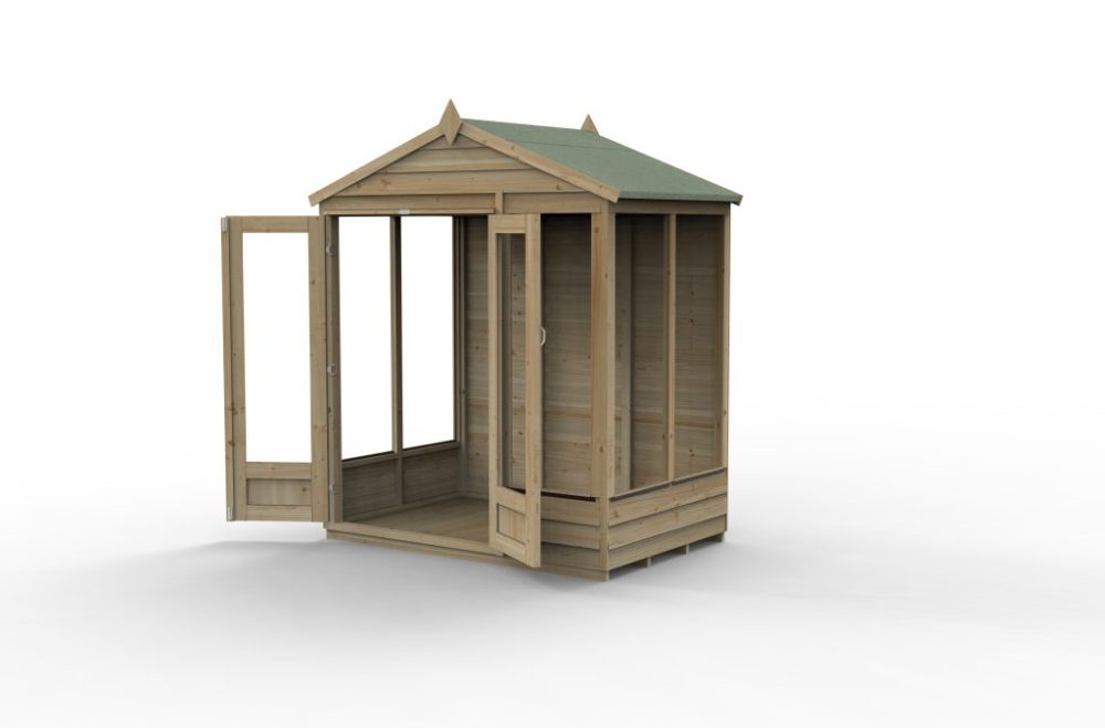 Oakley Overlap Apex Summerhouse 6x4 - Garden Building Room Studio Office - Image 2