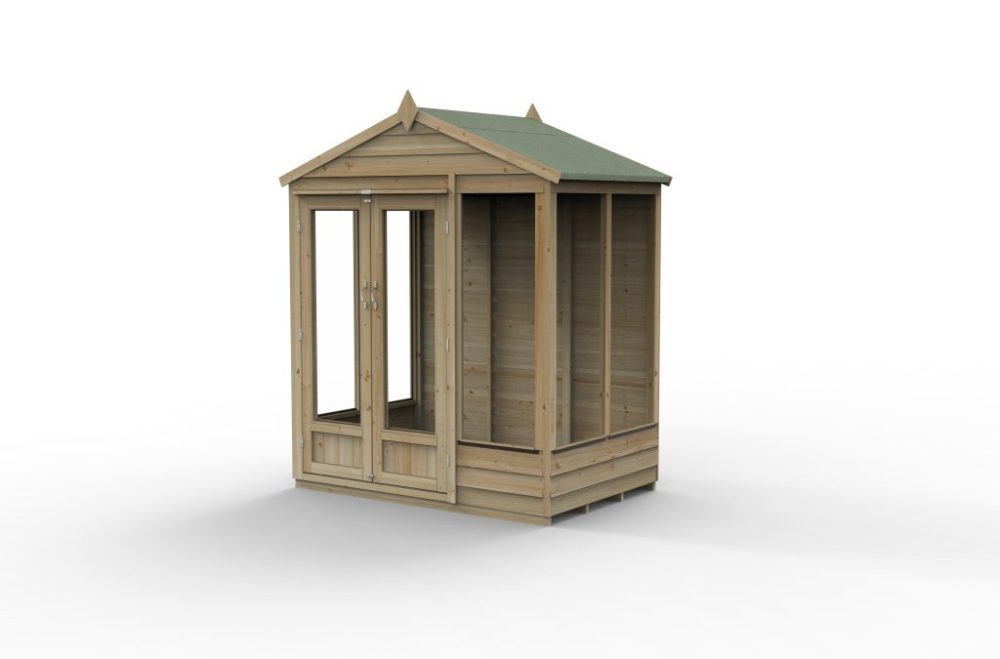 Oakley Overlap Apex Summerhouse 6x4 - Garden Building Room Studio Office - Image 3