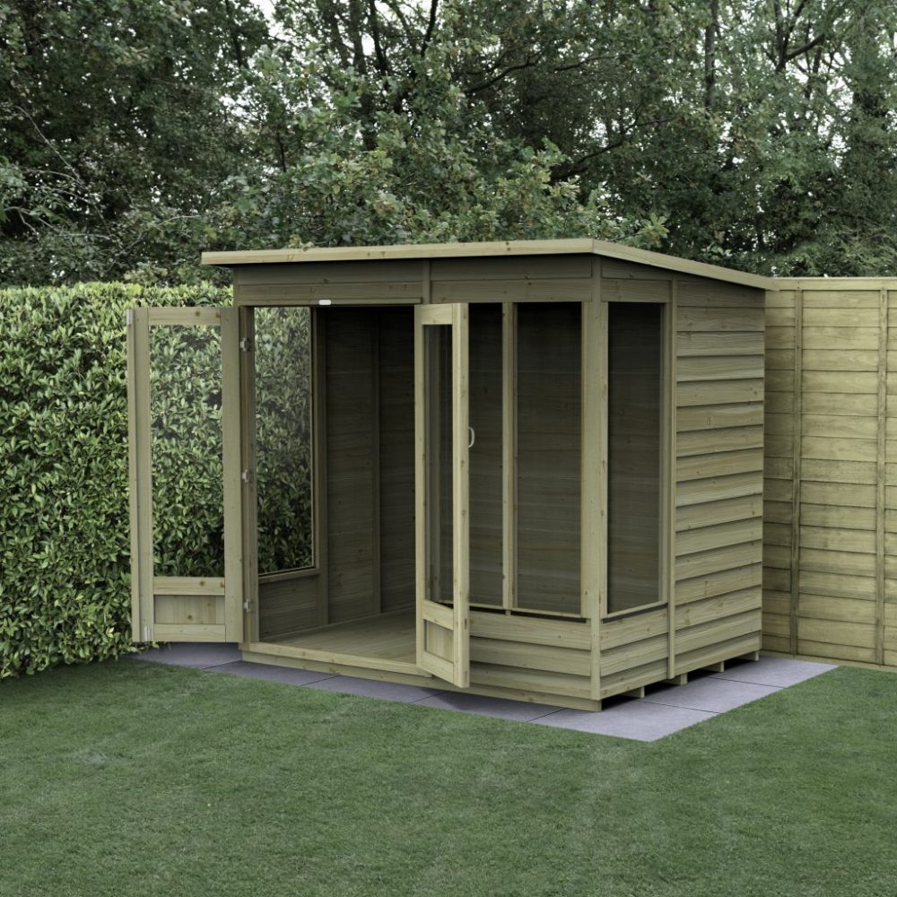 Oakley Overlap Pent Summerhouse 7x5- Garden Building Room Studio Office