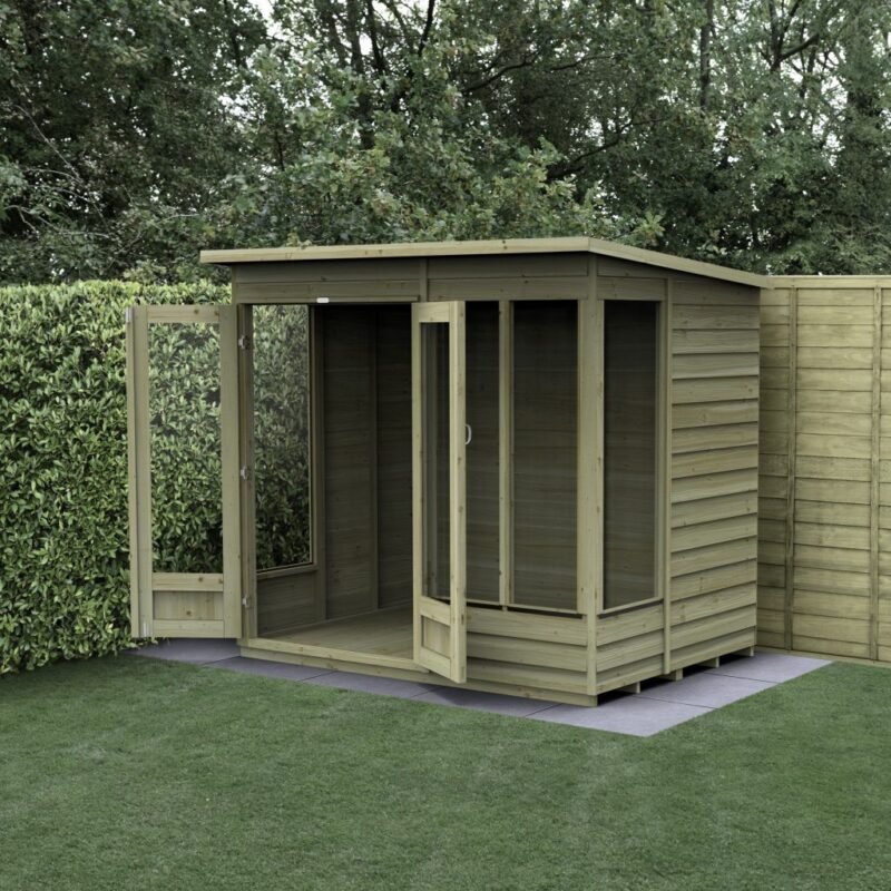 Oakley Overlap Pent Summerhouse 7x5- Garden Building Room Studio Office