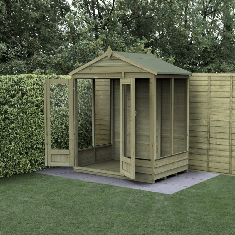 Oakley Overlap Apex Summerhouse 6x4 - Garden Building Room Studio Office