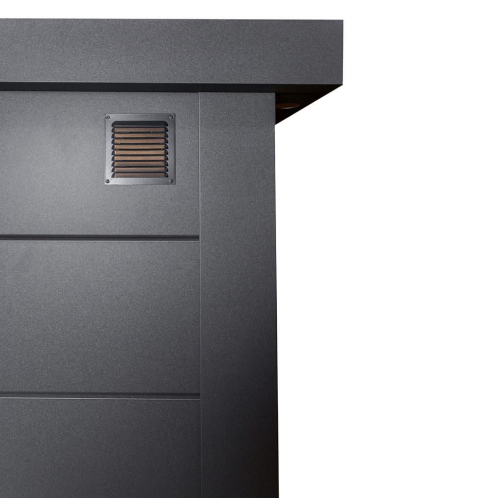 Telluria Luminato 8ft x 8ft High Quality Metal Outdoor Garden Room Building - Image 7