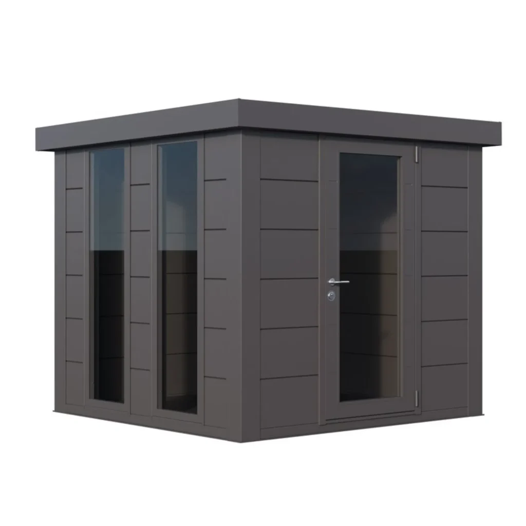 Telluria Luminato 8ft x 8ft High Quality Metal Outdoor Garden Room Building - Image 2
