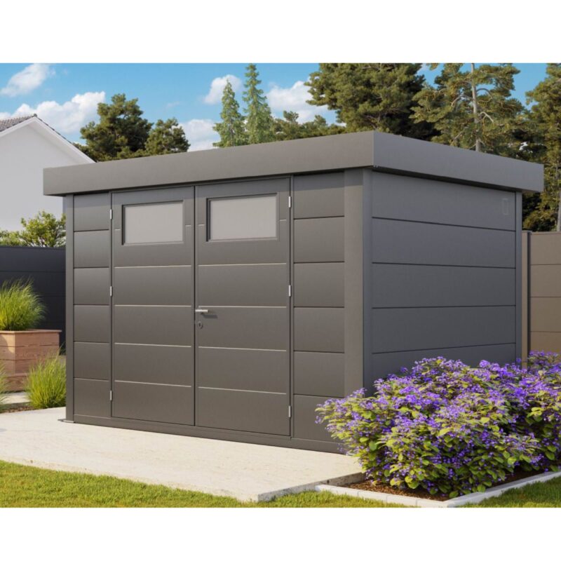 Telluria Eleganto 9ft x 7ft High Quality Metal Garden Room Home Office Lounge
