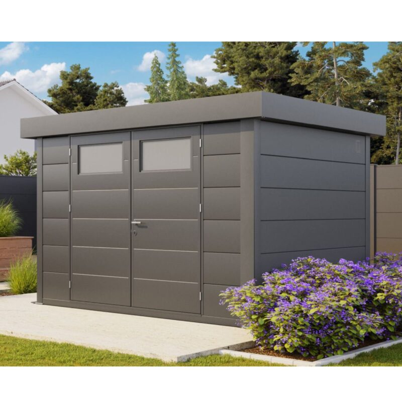 Telluria Eleganto 9ft x 7.5ft High Quality Metal Garden Room Home Office Lounge