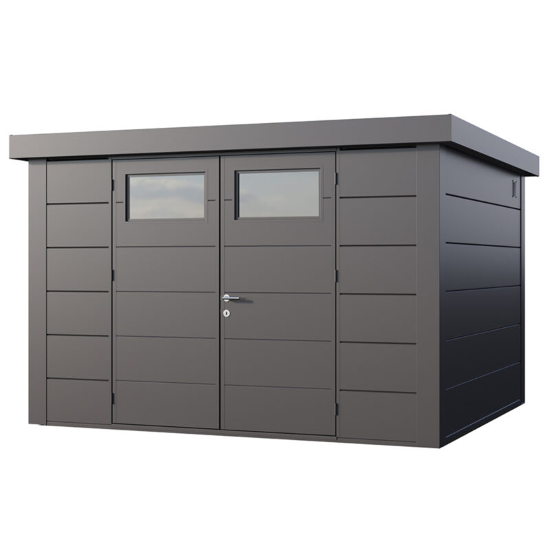 Telluria Eleganto 11ft x 10ft High Quality Metal Garden Room Home Office Lounge